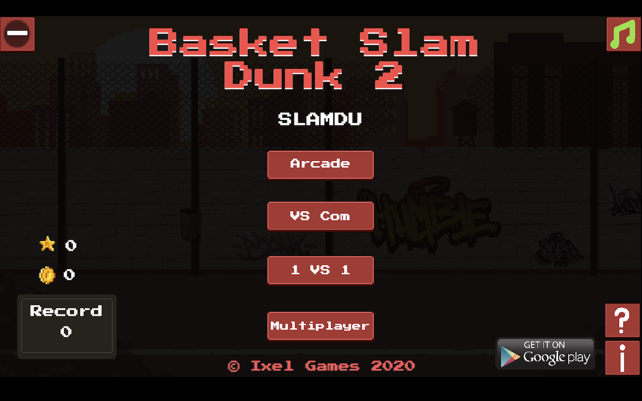 Basket Slam Dunk 2 Game chrome谷歌浏览器插件_扩展第3张截图