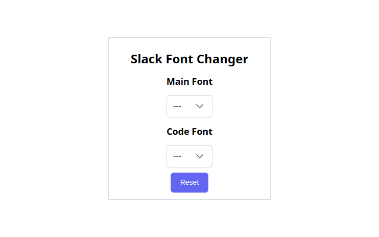 Slack Font Changer chrome谷歌浏览器插件_扩展第1张截图
