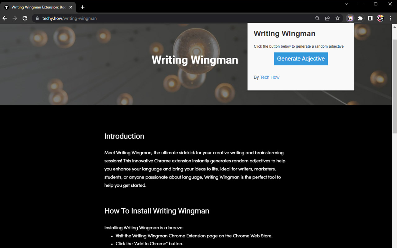 Writing Wingman chrome谷歌浏览器插件_扩展第1张截图