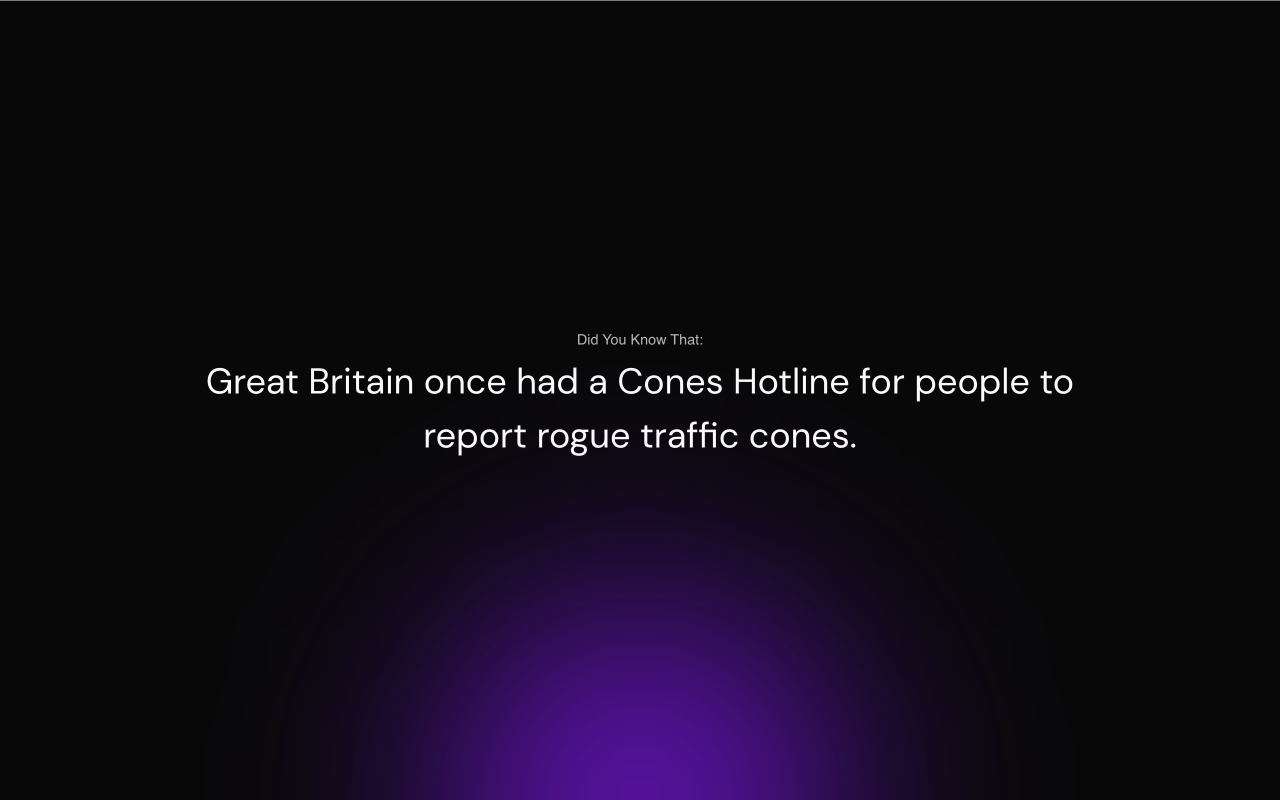 Fun Facts: Did You Know That? chrome谷歌浏览器插件_扩展第1张截图