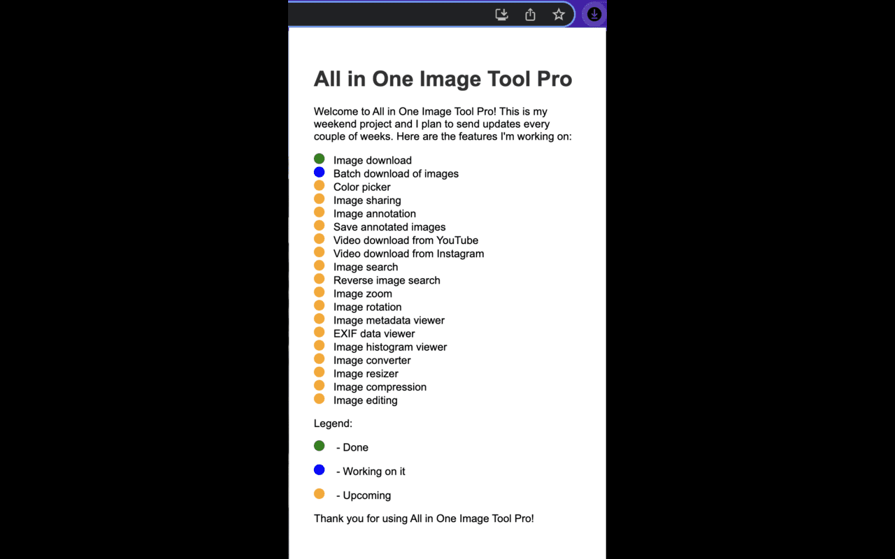 All In One Image Tool Pro chrome谷歌浏览器插件_扩展第4张截图