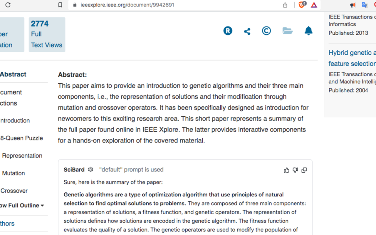 SciGemini - Gemini™ for Scientists chrome谷歌浏览器插件_扩展第5张截图