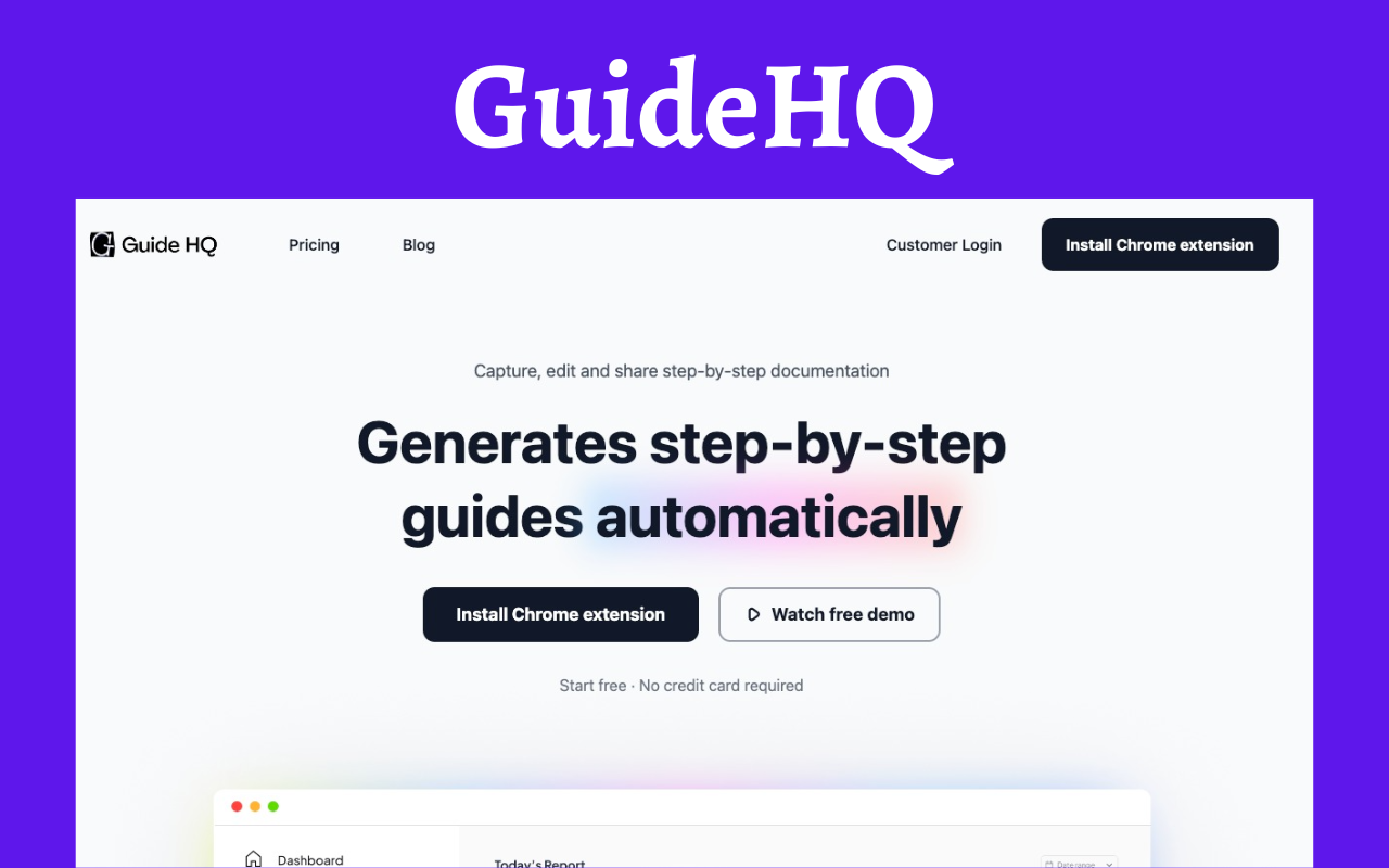 Guide HQ chrome谷歌浏览器插件_扩展第4张截图