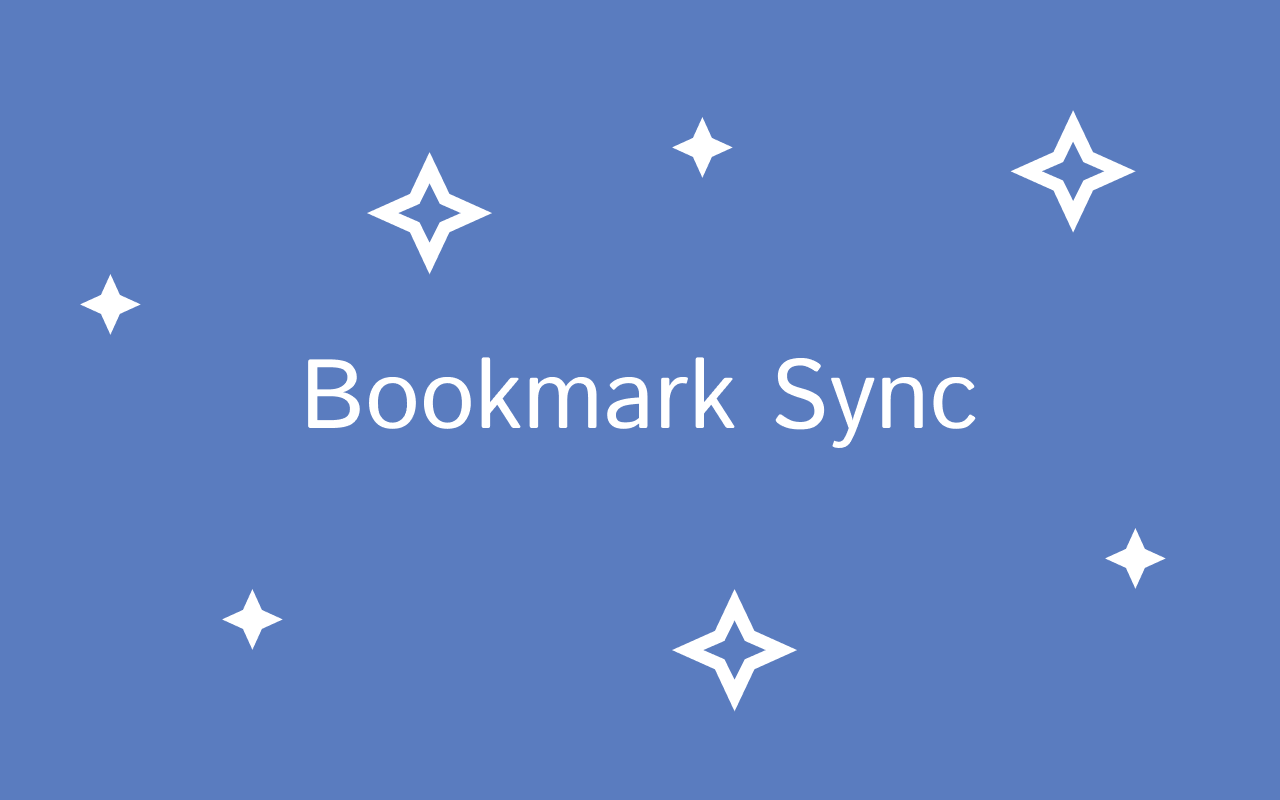 Bookmark Sync chrome谷歌浏览器插件_扩展第1张截图