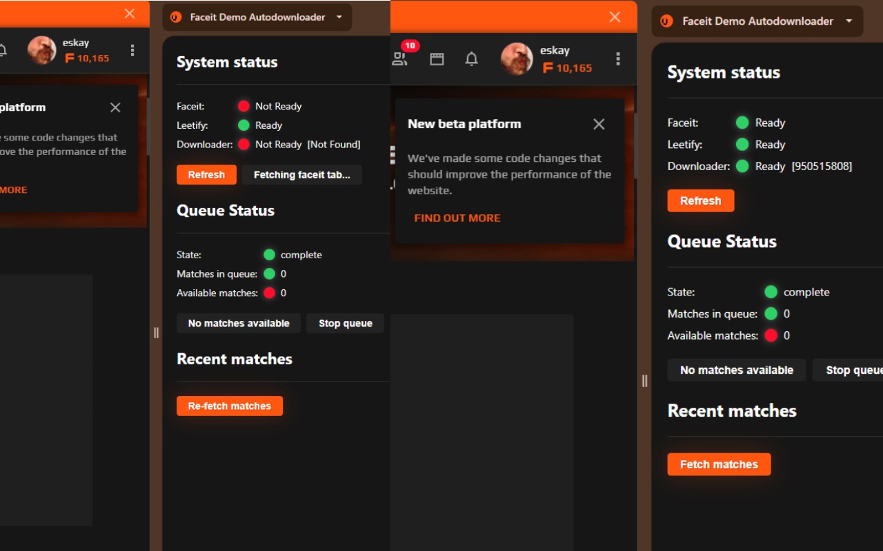 Faceit Demo Autodownloader chrome谷歌浏览器插件_扩展第1张截图