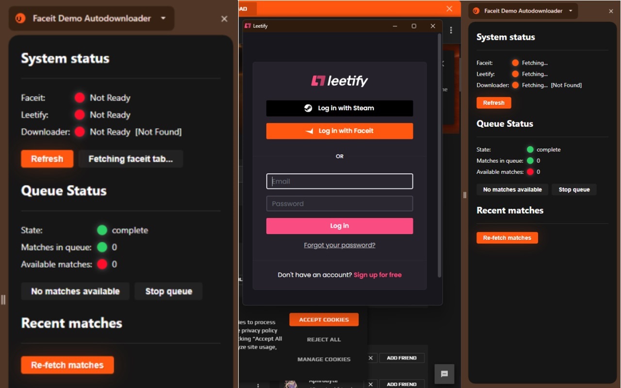 Faceit Demo Autodownloader chrome谷歌浏览器插件_扩展第3张截图