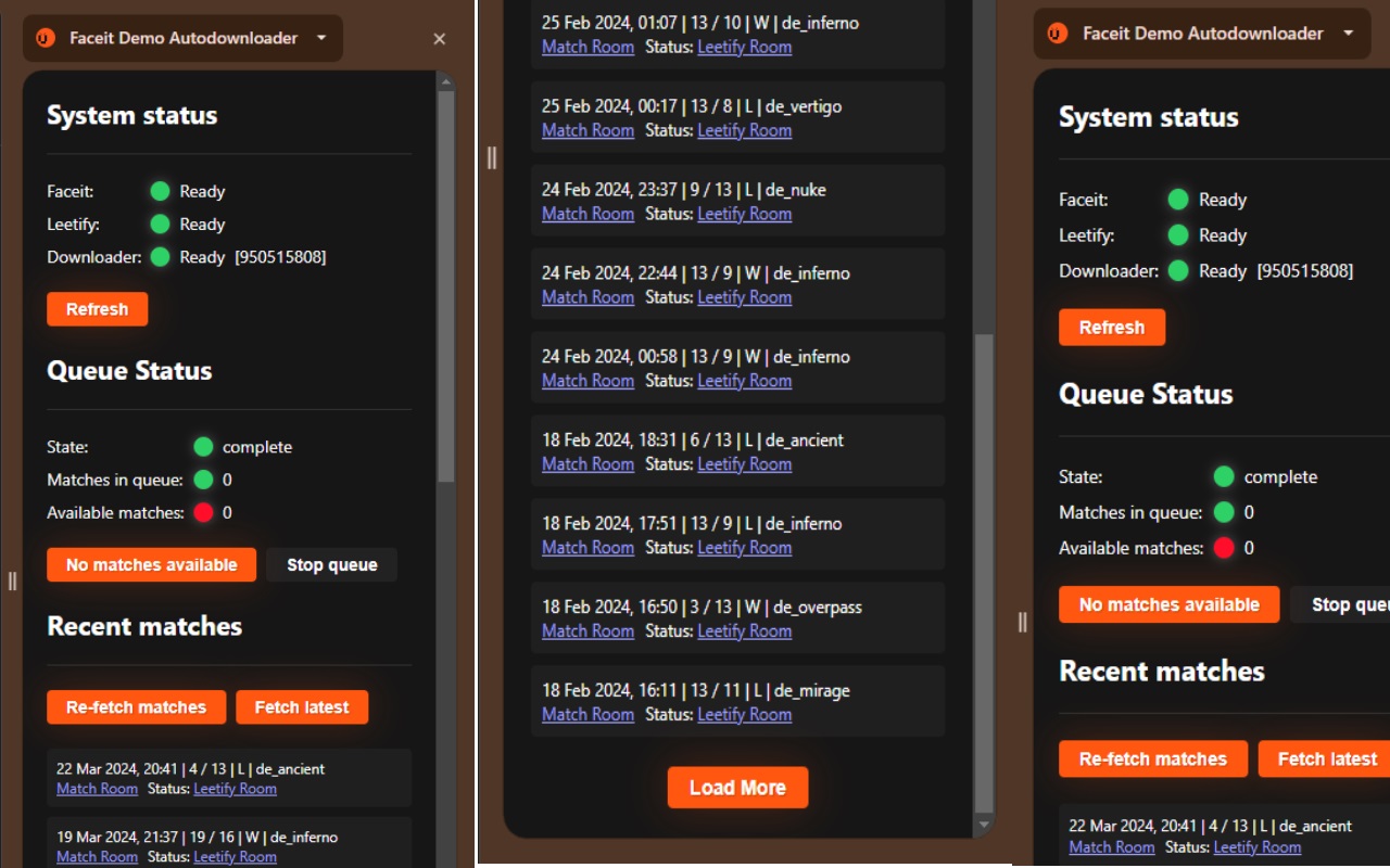 Faceit Demo Autodownloader chrome谷歌浏览器插件_扩展第4张截图