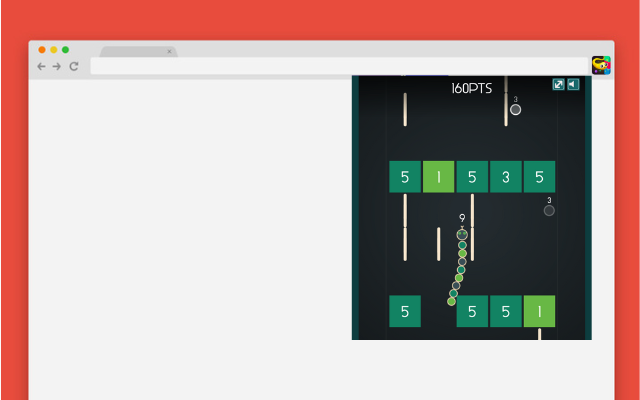 Snake vs Block chrome谷歌浏览器插件_扩展第1张截图