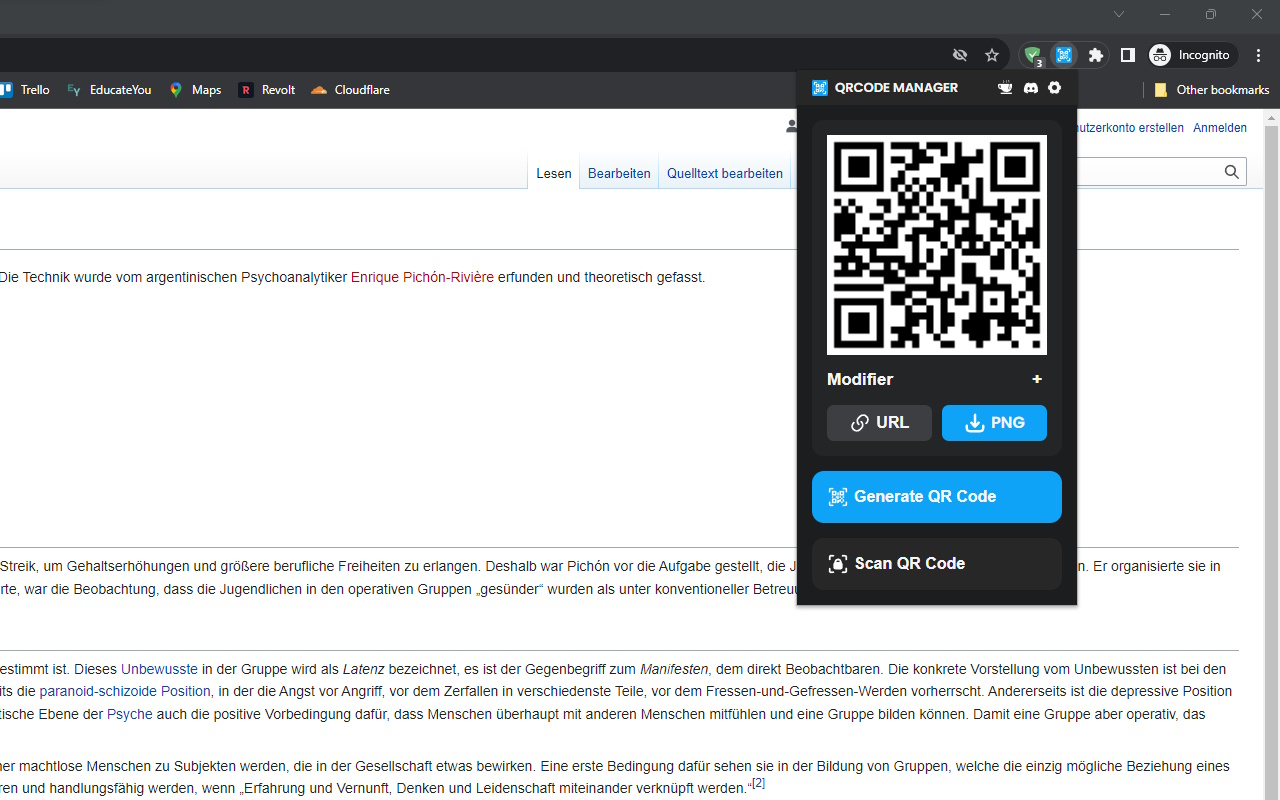 QR Code Generator and Scanner chrome谷歌浏览器插件_扩展第1张截图