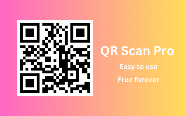 QR Scan Pro chrome谷歌浏览器插件_扩展第1张截图