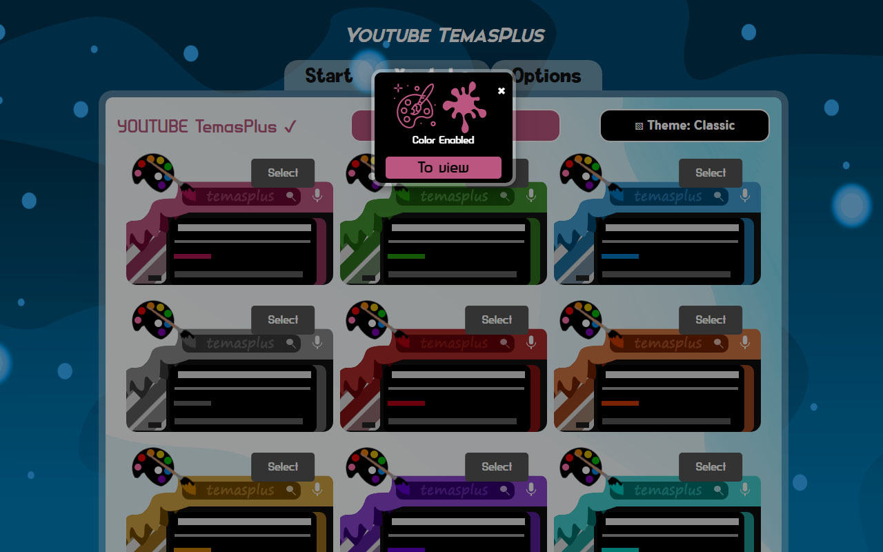 Youtube TemasPlus chrome谷歌浏览器插件_扩展第2张截图