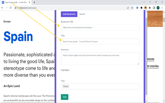 Better Bookmarks chrome谷歌浏览器插件_扩展第3张截图