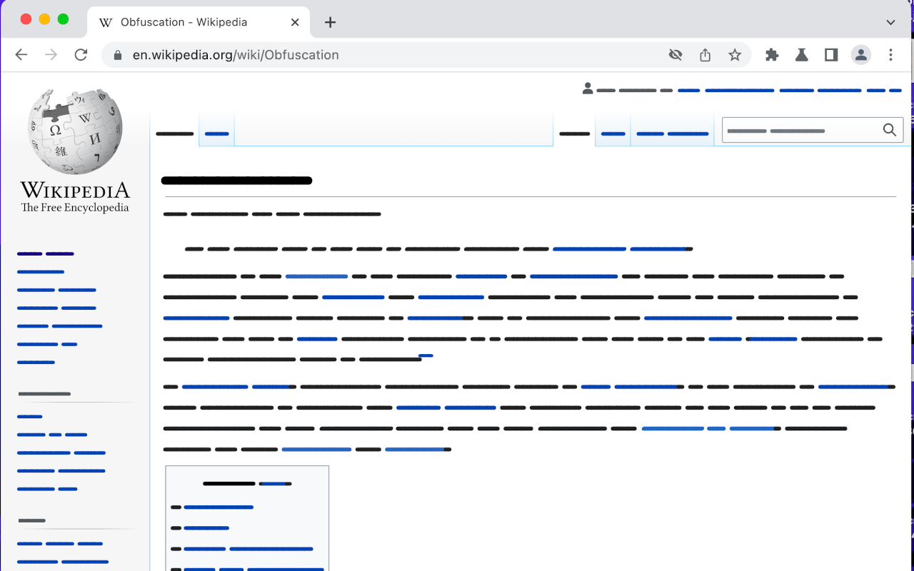 Obfuscate chrome谷歌浏览器插件_扩展第1张截图