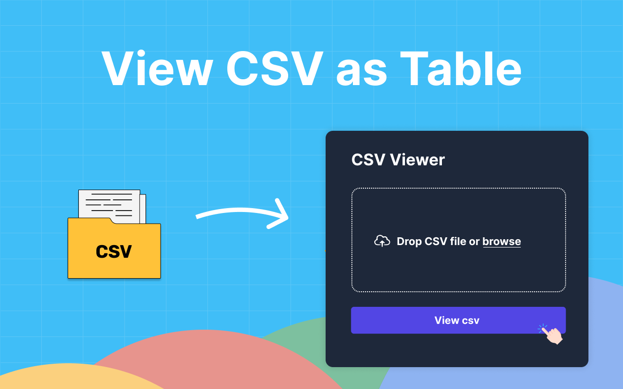 CSV 查看器 chrome谷歌浏览器插件_扩展第1张截图