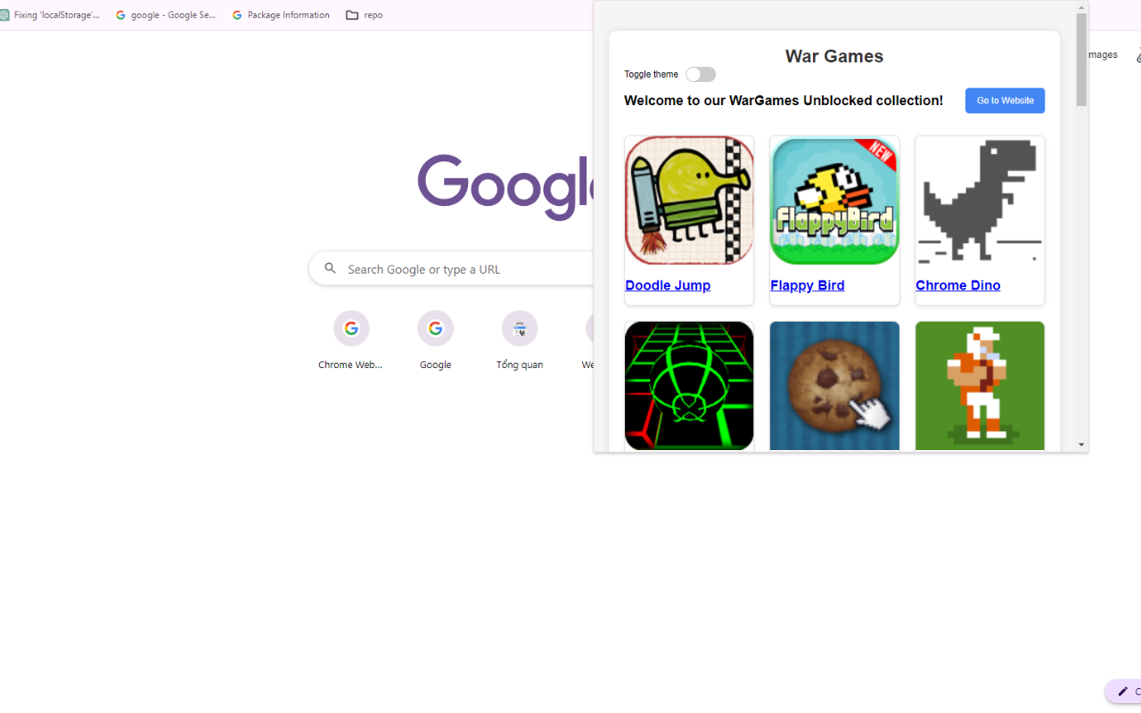 WarGames Unblocked chrome谷歌浏览器插件_扩展第1张截图