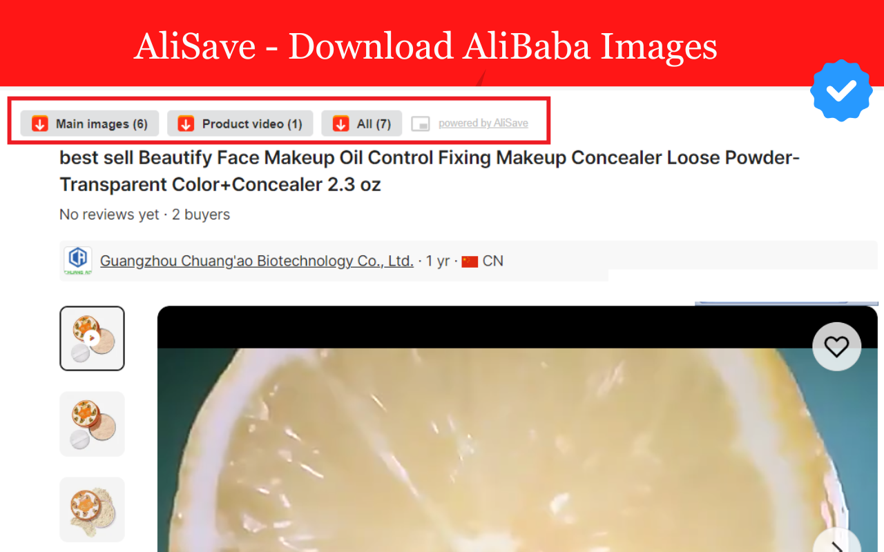 AliSave - Download AliExpress Images chrome谷歌浏览器插件_扩展第2张截图