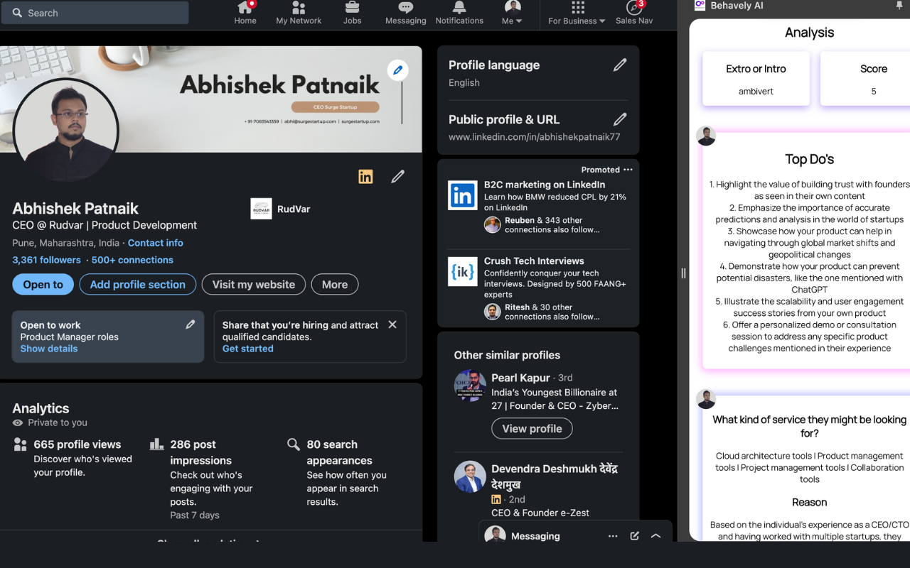 Behavely AI chrome谷歌浏览器插件_扩展第1张截图
