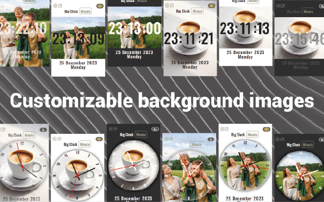 Big Clock | Hour chrome谷歌浏览器插件_扩展第4张截图