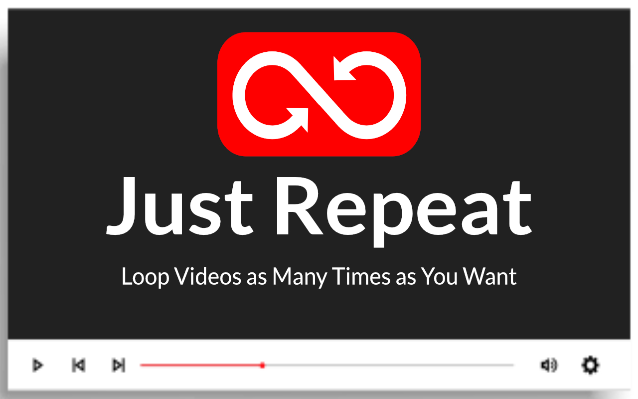 Just Repeat - Looper for YouTube chrome谷歌浏览器插件_扩展第1张截图