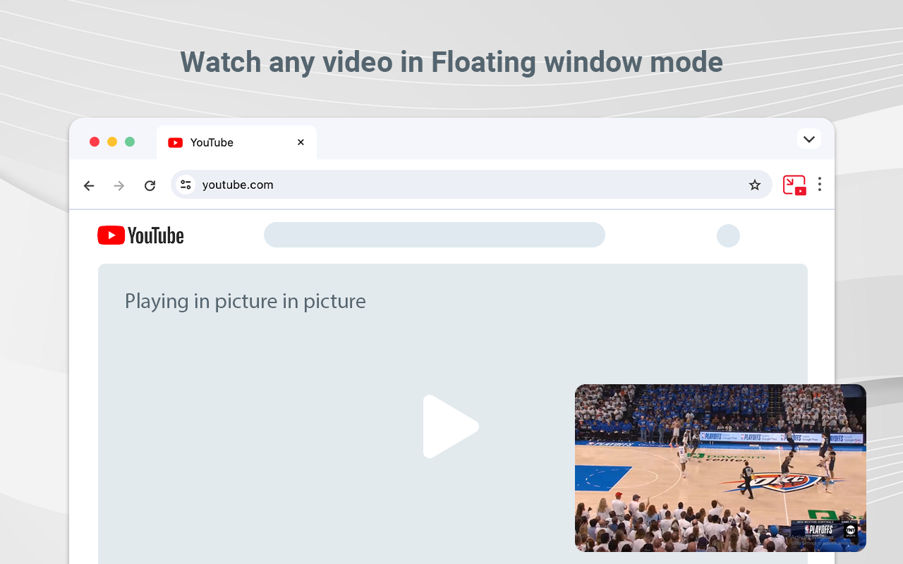 Picture in Picture Extension chrome谷歌浏览器插件_扩展第2张截图