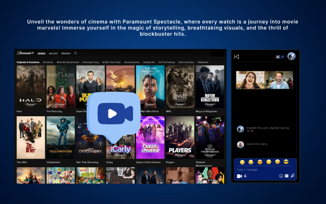 Paramount Plus Party chrome谷歌浏览器插件_扩展第2张截图
