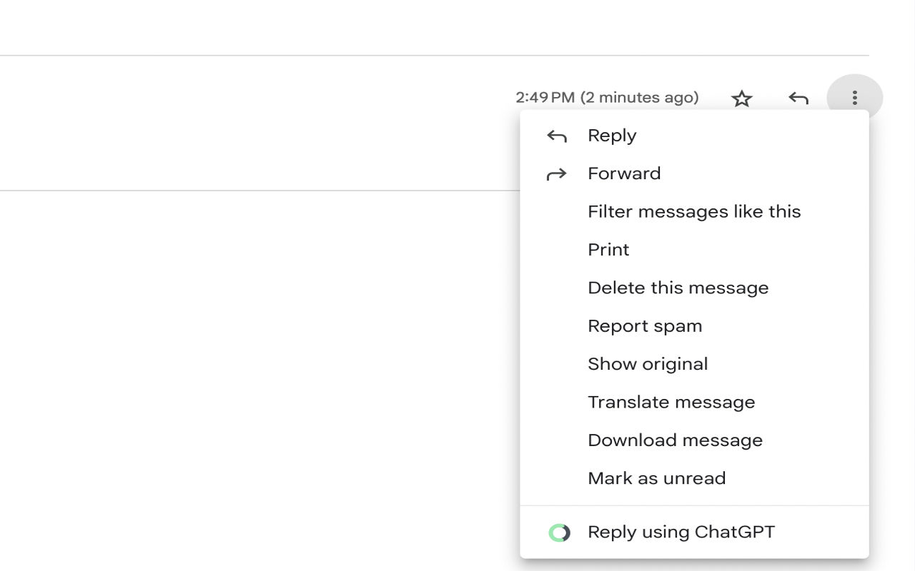 ChatGPT for Gmail chrome谷歌浏览器插件_扩展第1张截图