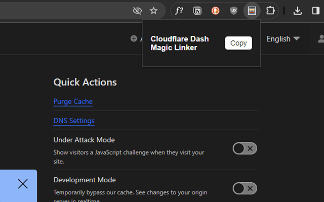 Cloudflare Magic Linker chrome谷歌浏览器插件_扩展第1张截图