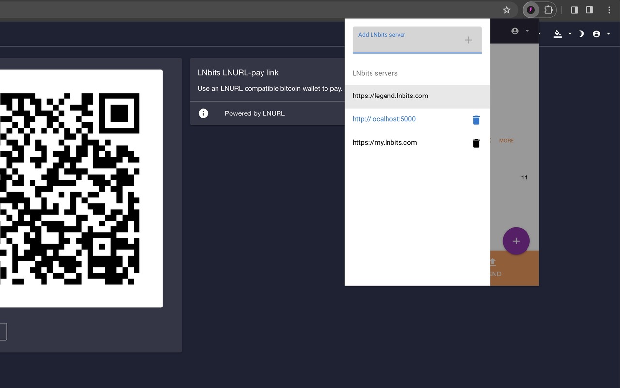 LNbits chrome谷歌浏览器插件_扩展第2张截图