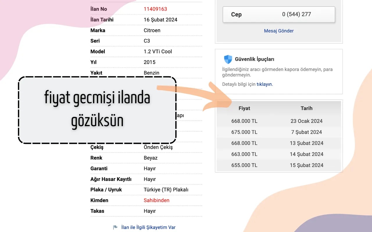Sahibinden Fiyat Geçmişi chrome谷歌浏览器插件_扩展第2张截图
