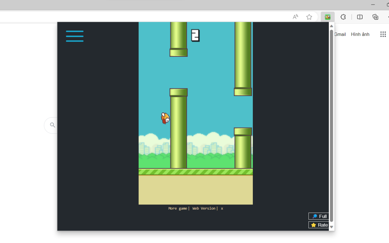 Flappy Bird原版 chrome谷歌浏览器插件_扩展第1张截图