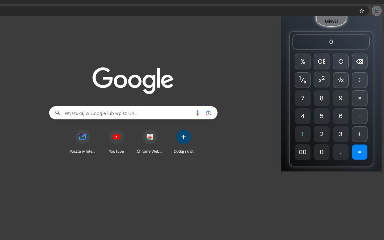 Calculator chrome谷歌浏览器插件_扩展第2张截图