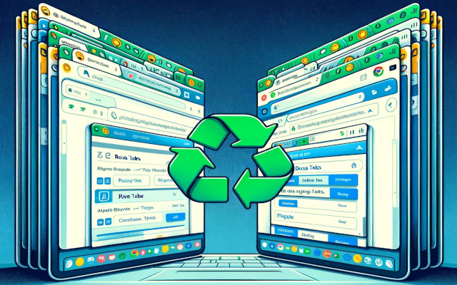 Reuse Tabs chrome谷歌浏览器插件_扩展第1张截图