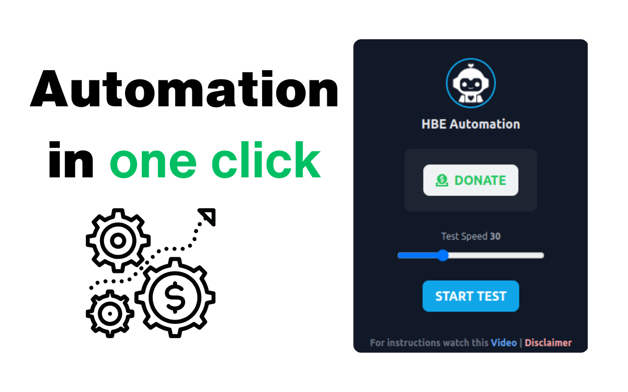 HBE Automation chrome谷歌浏览器插件_扩展第1张截图