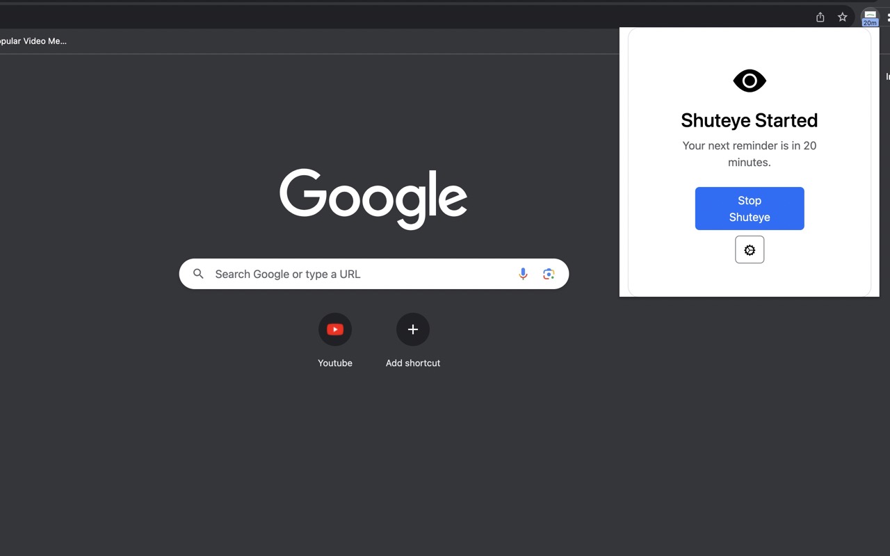 Shuteye chrome谷歌浏览器插件_扩展第2张截图