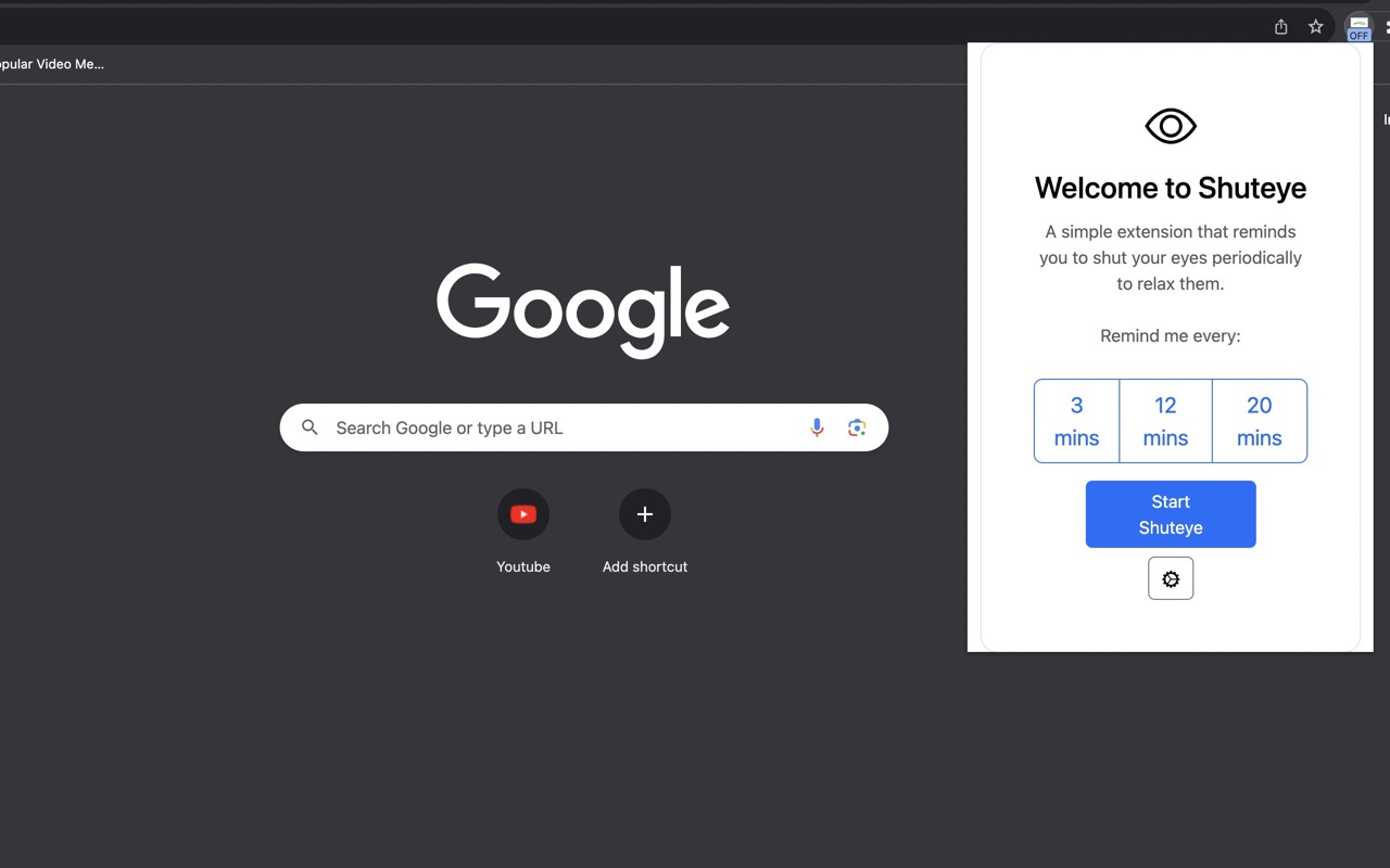 Shuteye chrome谷歌浏览器插件_扩展第3张截图