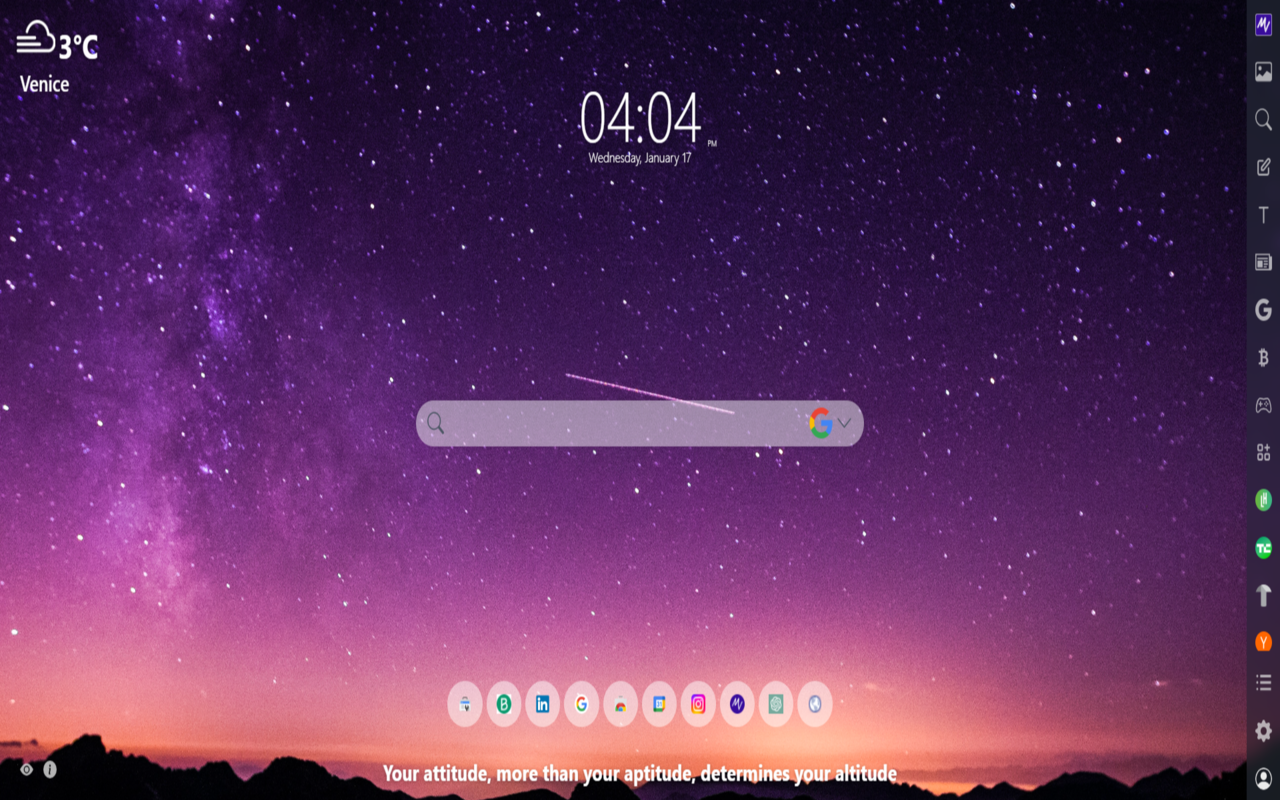 Space MeaVana chrome谷歌浏览器插件_扩展第2张截图