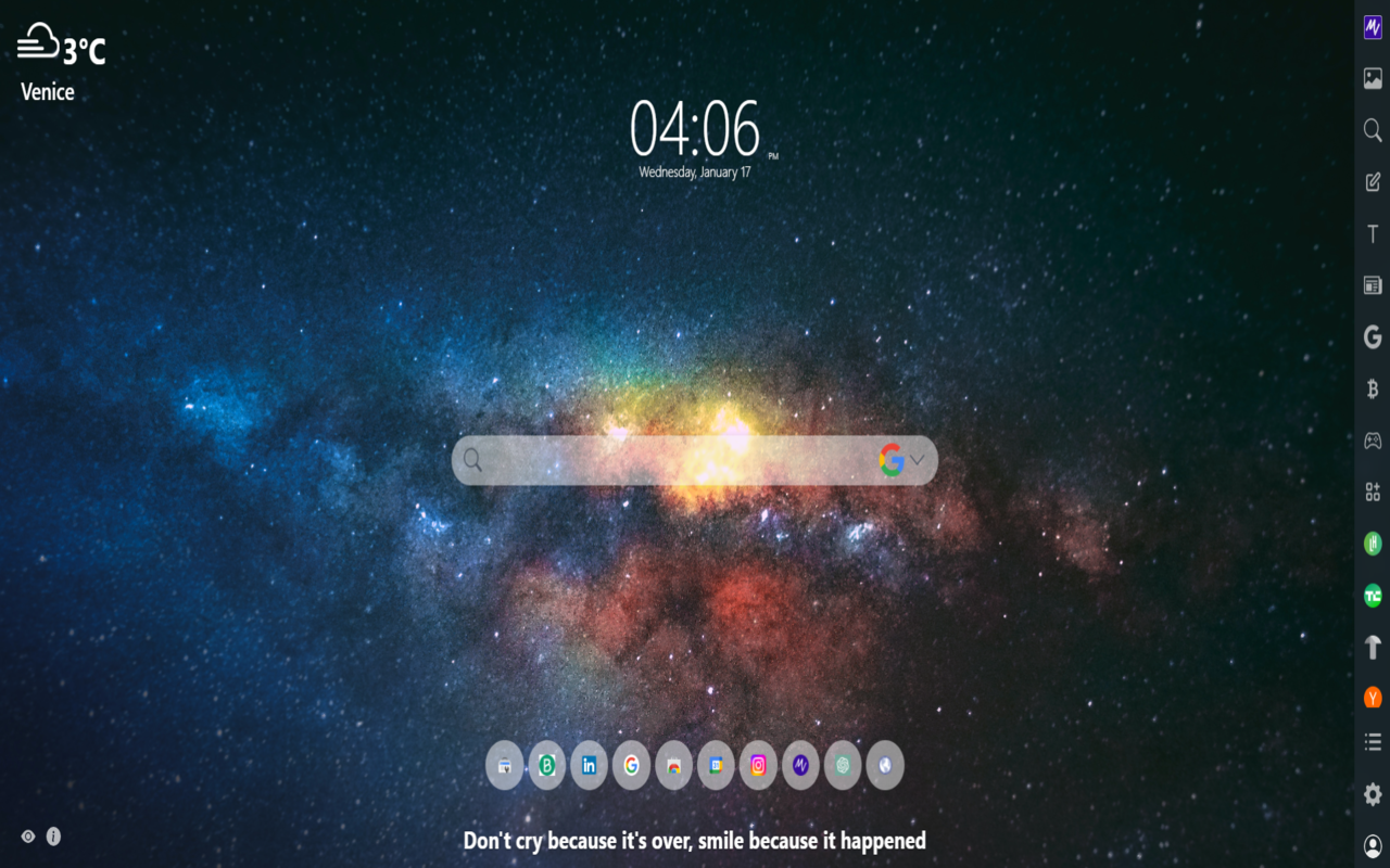 Space MeaVana chrome谷歌浏览器插件_扩展第3张截图