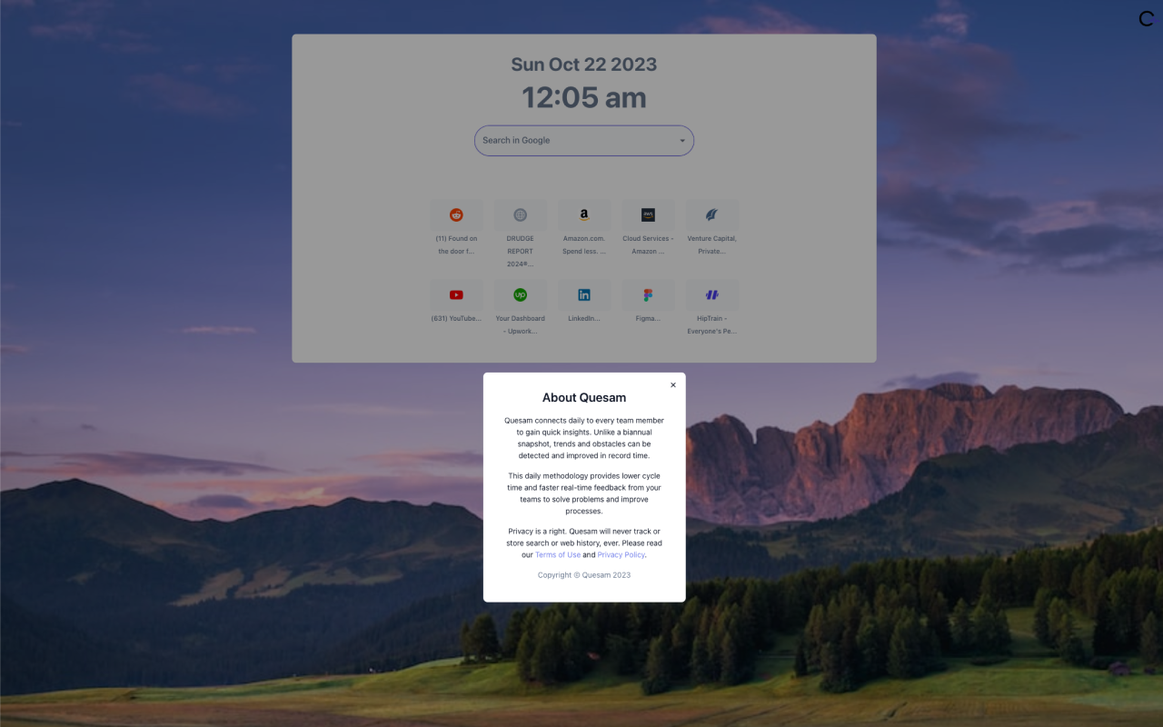 Quesam App chrome谷歌浏览器插件_扩展第2张截图