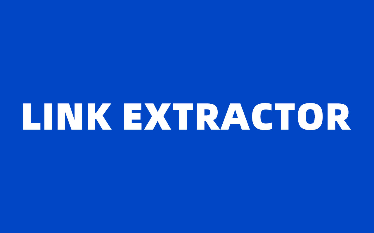 Link Extractor chrome谷歌浏览器插件_扩展第1张截图