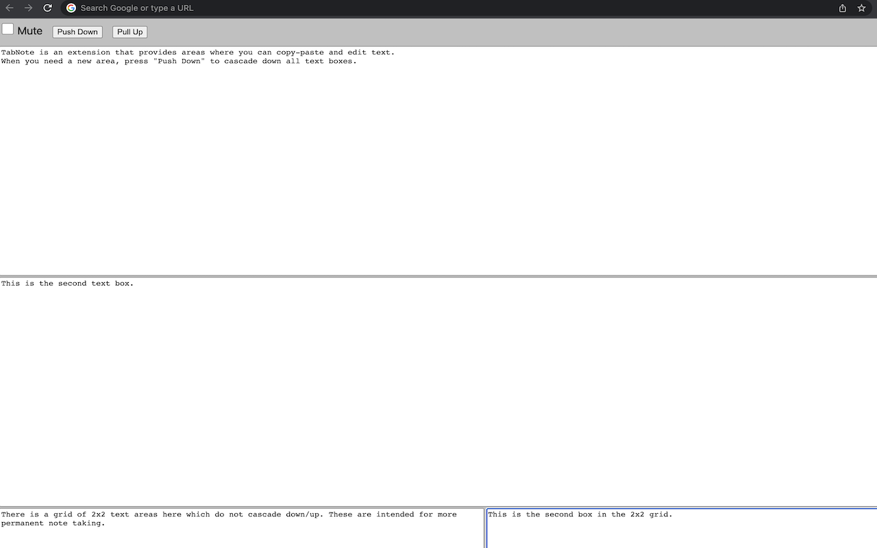 TabNotes chrome谷歌浏览器插件_扩展第1张截图