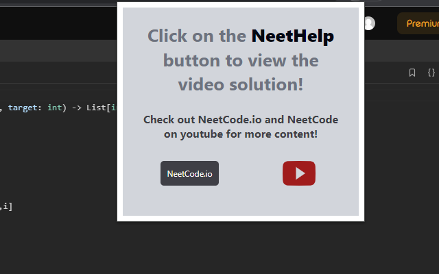 NeetHelp chrome谷歌浏览器插件_扩展第1张截图