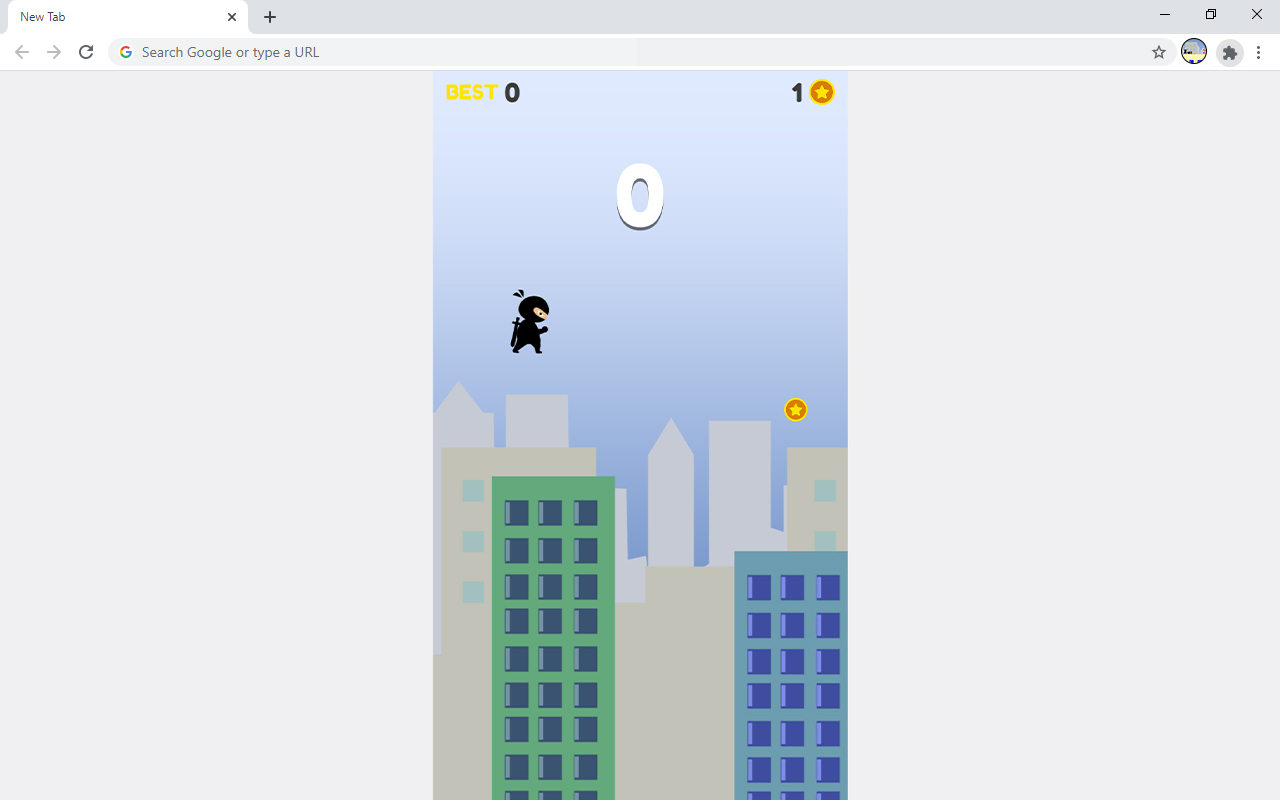 Ninja Runner Game chrome谷歌浏览器插件_扩展第3张截图