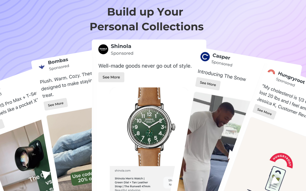 Roas Hunt - Save FB Ads for Free chrome谷歌浏览器插件_扩展第1张截图