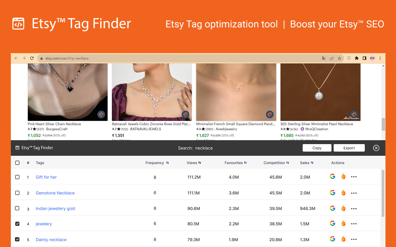 Etsy™ Tag Finder chrome谷歌浏览器插件_扩展第1张截图