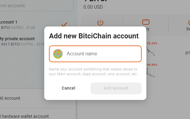 BitciChain Wallet chrome谷歌浏览器插件_扩展第1张截图