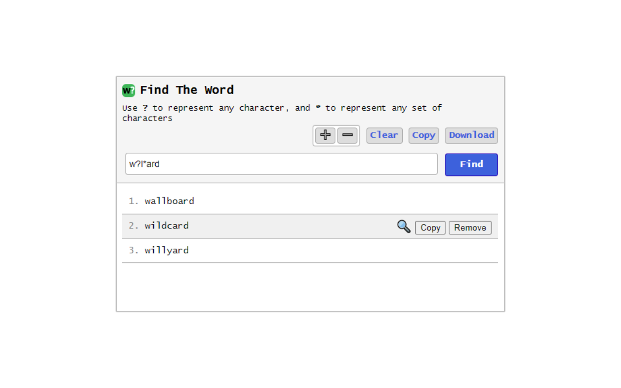 Find The Word chrome谷歌浏览器插件_扩展第1张截图