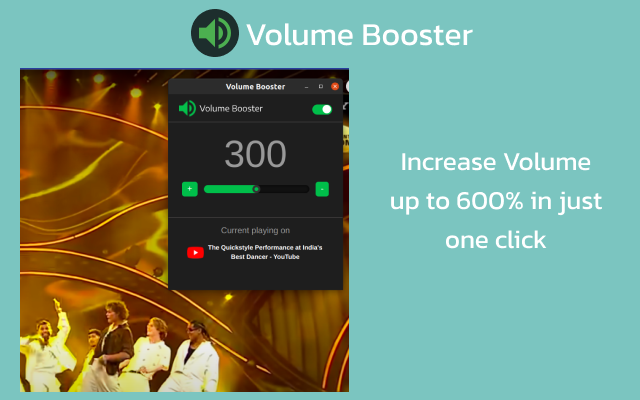 Volume Booster - Enhance Your Sound Experience chrome谷歌浏览器插件_扩展第1张截图