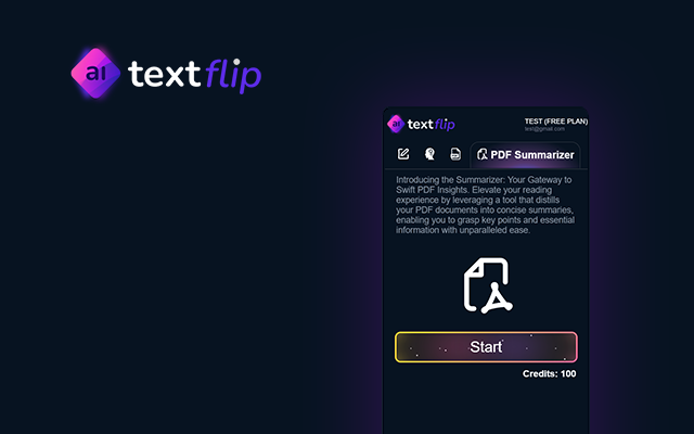 TextFlip: ChatGPT Rewriter, AI Humanizer, Chat PDF and Summarizer chrome谷歌浏览器插件_扩展第4张截图