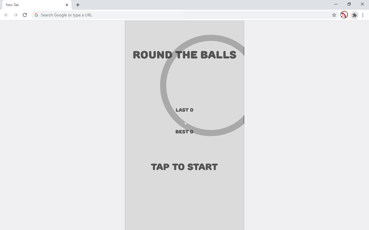 Round The Balls Game chrome谷歌浏览器插件_扩展第1张截图