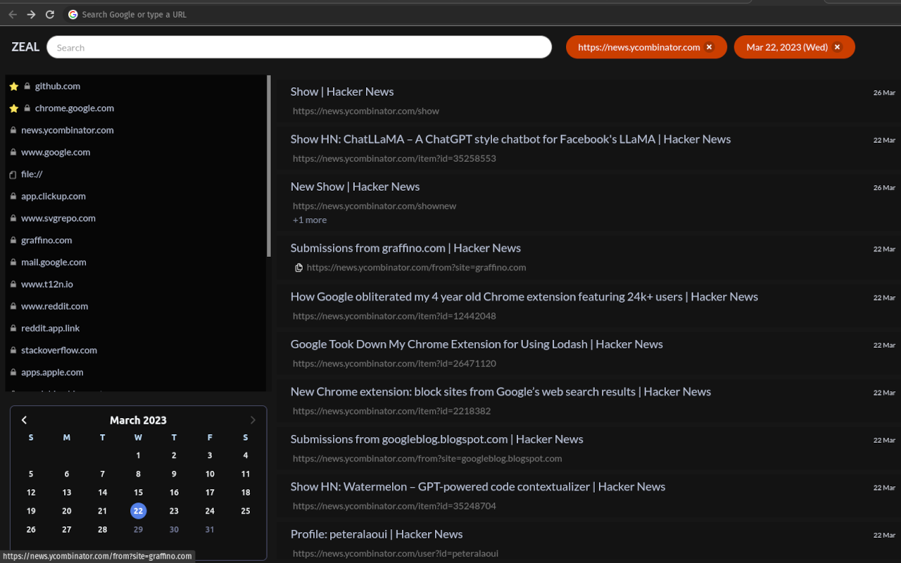 zeal chrome谷歌浏览器插件_扩展第1张截图